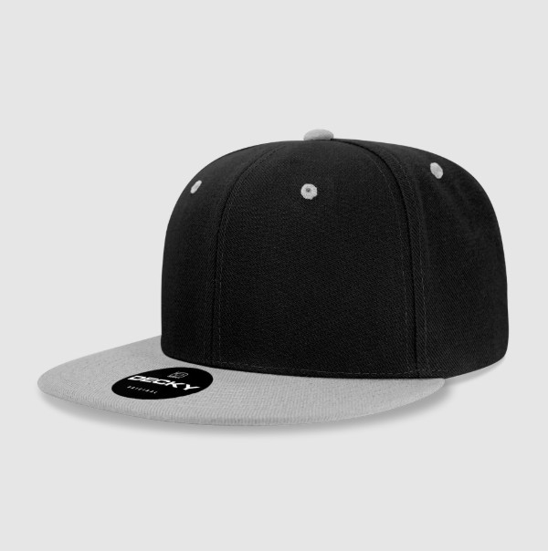 2 Solid Color 6 Panel Cap