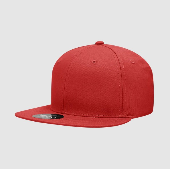 6 Panel Red Cap
